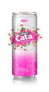 250ml Carbonated Strawberry Flavor Drink
